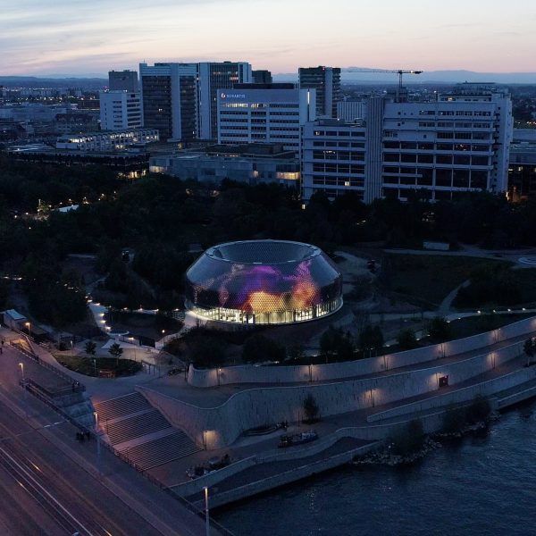 Novartis Pavillon – Zero-Energy Media Facade by I Art