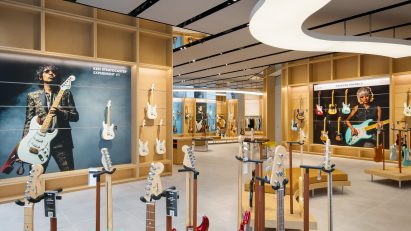 Fender Tokyo flagship store by Klein Dytham Architecture