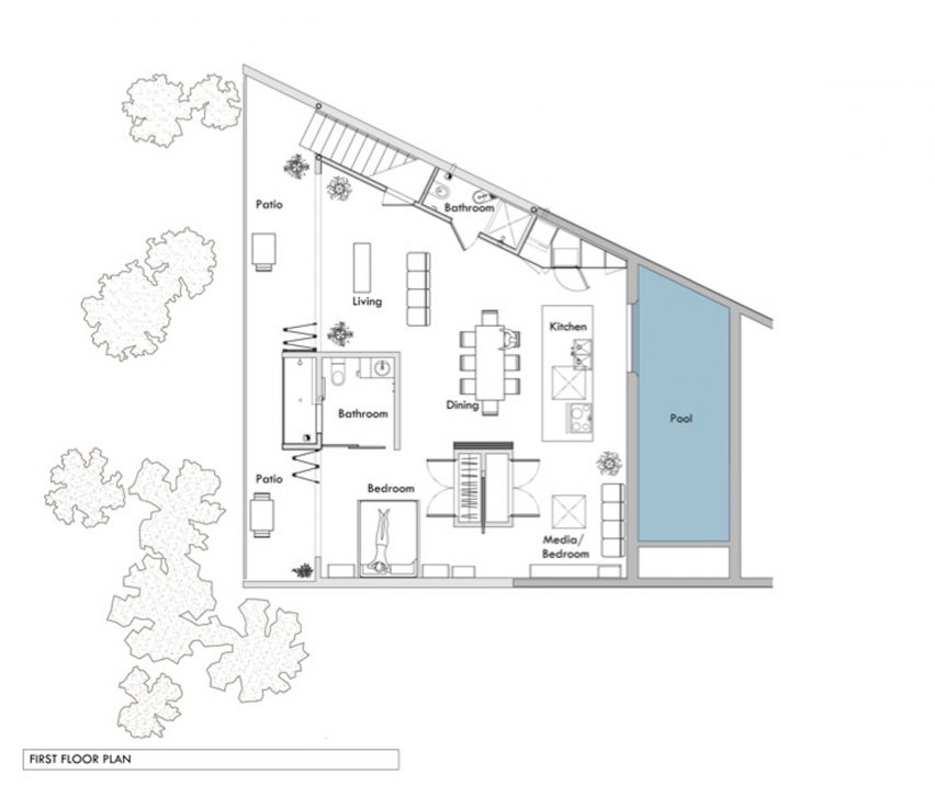 First floor plan