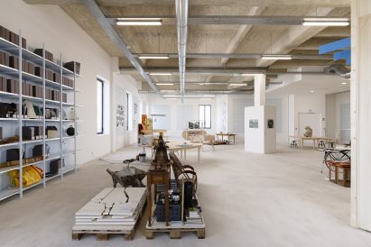 Photo of Almanac exhibition at Fondation d'entreprise Martell