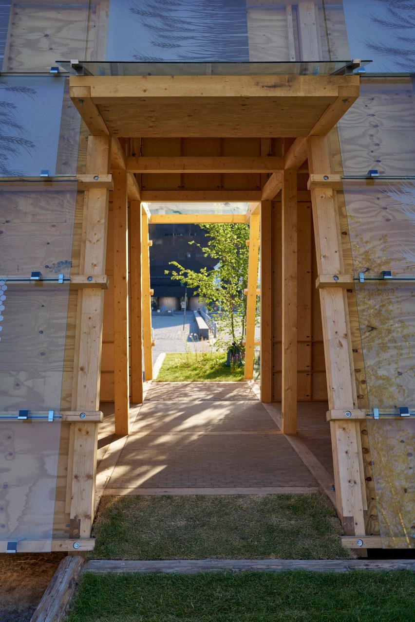 Quarter Pie Pavilion by Tegnestuen LOKAL