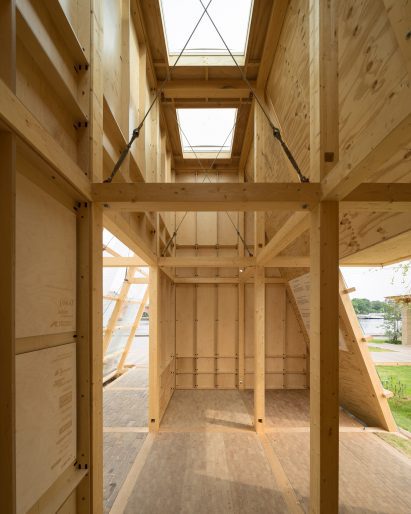 Quarter Pie Pavilion by Tegnestuen LOKAL