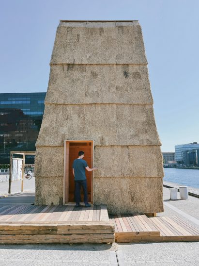 Thatched Brick Pavilion by Leth & Gori, Rønnow and CINARK