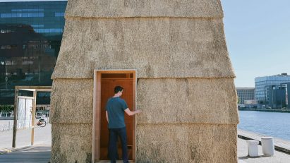Thatched Brick Pavilion by Leth & Gori, Rønnow and CINARK