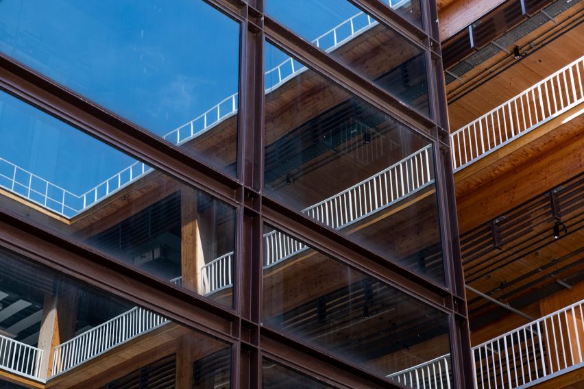 Exterior of Gaia at Nanyang Technological University in Singapore by Toyo Ito