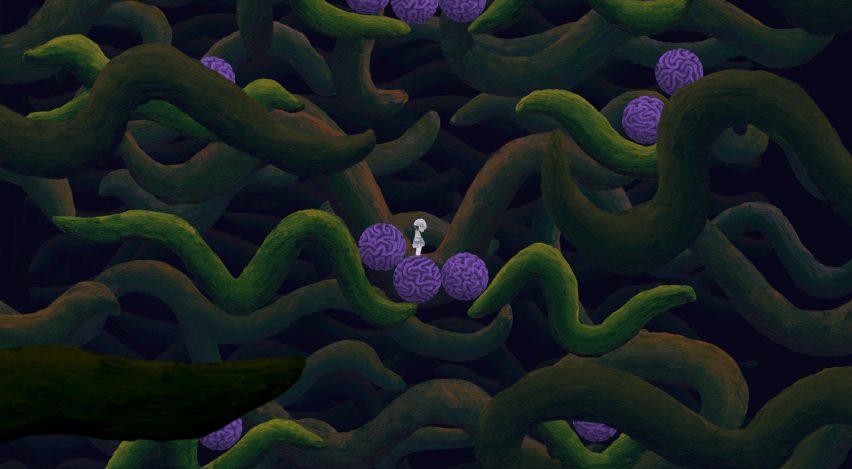 Still from The Master's Pupil game by Pat Naoum