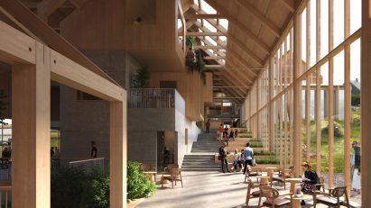 Henning Larsen references ancient construction methods for Faroe Islands university building