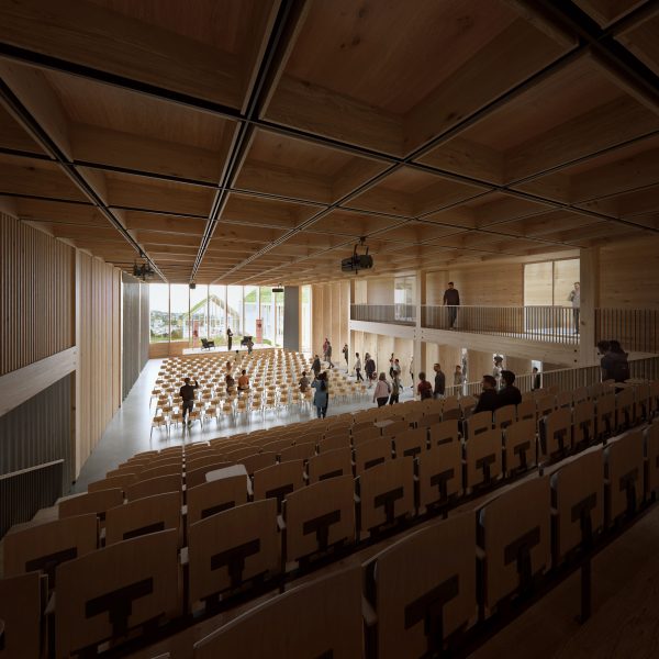 Render of a theatre