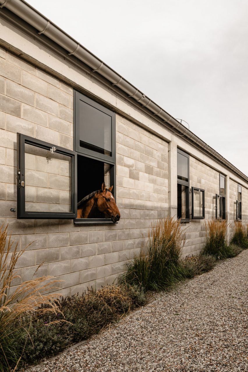 Exterior of Horse House by Wiercinski Studio
