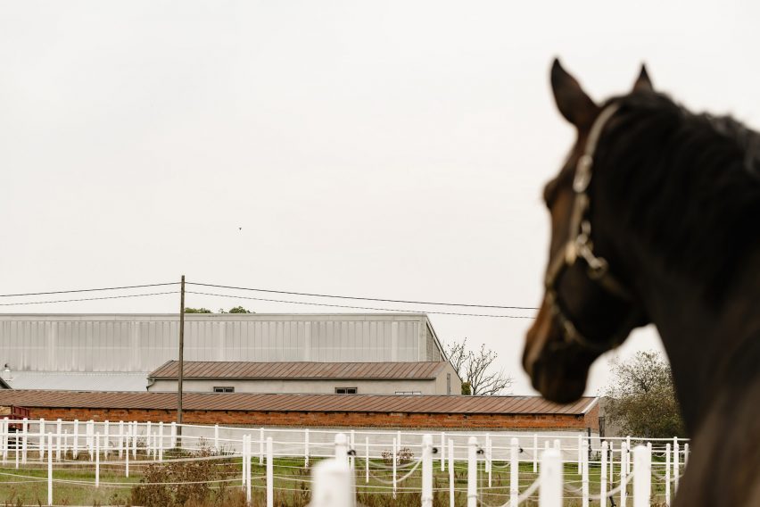 Exterior of Horse House by Wiercinski Studio