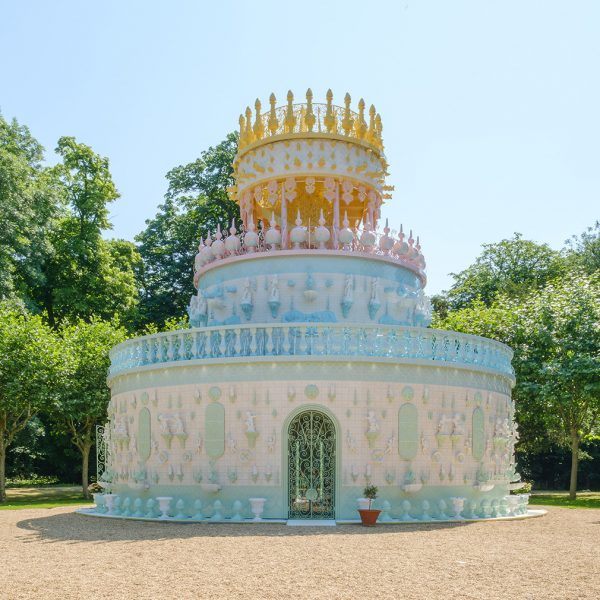 Ceramic pavilion Waddesdon manor