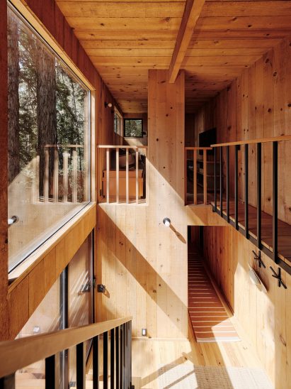 Two-storey atrium
