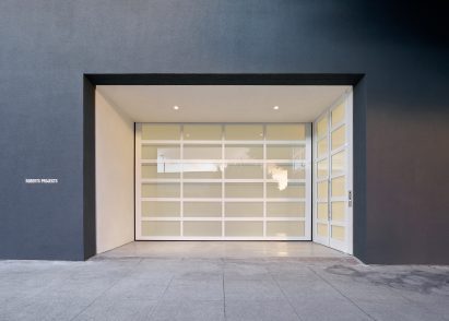 Glazed garage door by Johnston Marklee