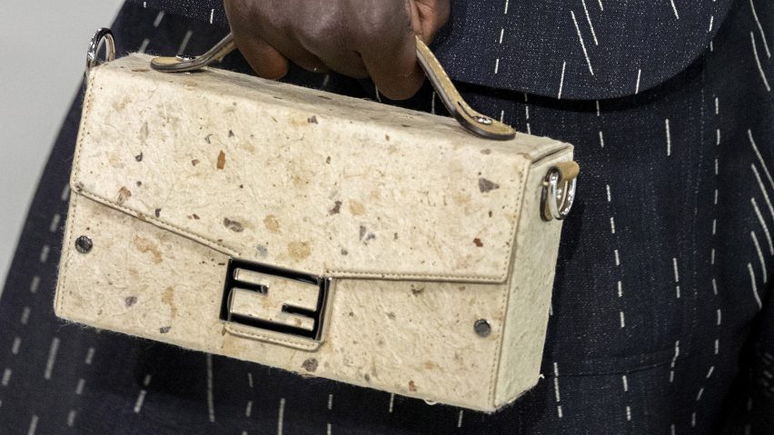 Photo of a Kengo Kuma-designed Fendi bag
