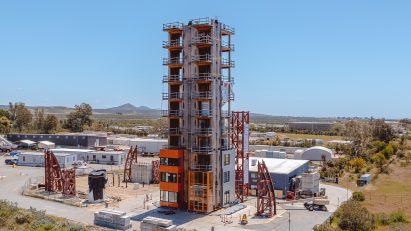 Mass timber earthquake test