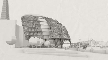 Visualisation of a cross-disciplinary hub in London, England.