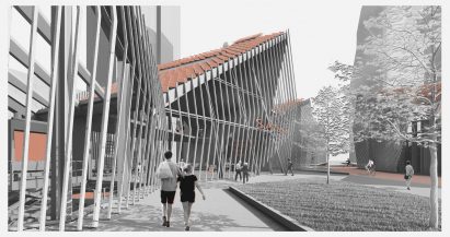 Visualisation of an adaptive solar centre