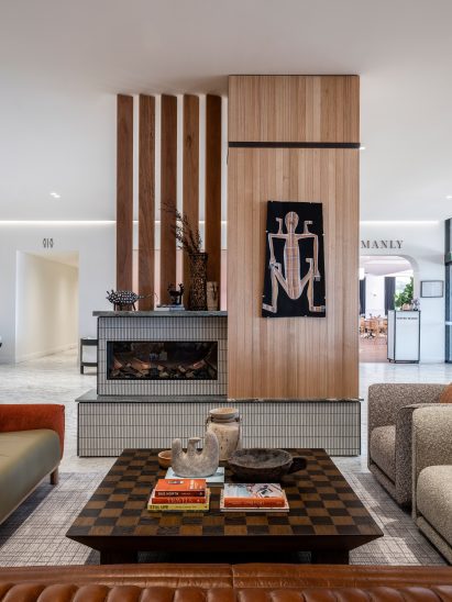 Lobby of Manly Pacific hotel