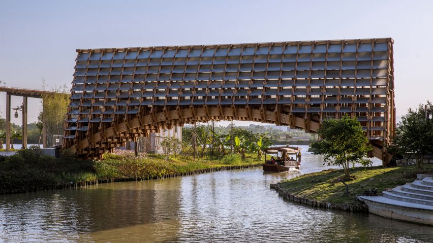 Timber bridge