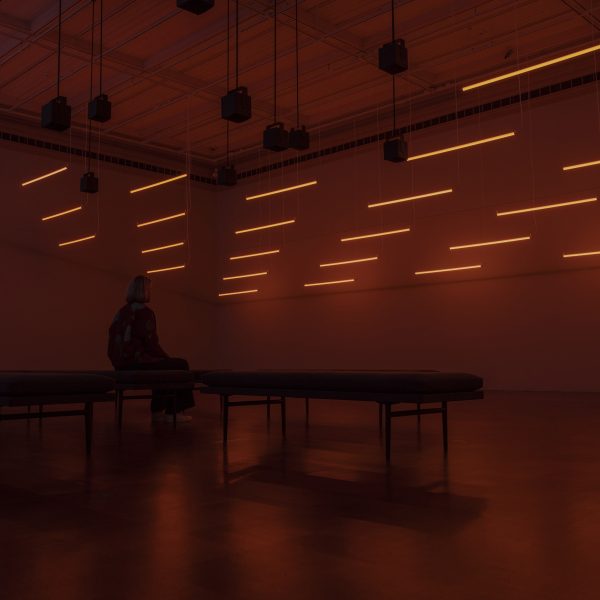 Photo of the Machine Auguries: Toledo installation by Alexandra Daisy Ginsberg