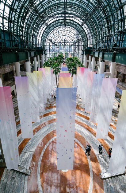 Flower Atlas installation by Maya Ando