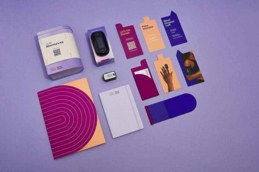 Flatlay photo of all the elements in Spora Health's Momma's Kit