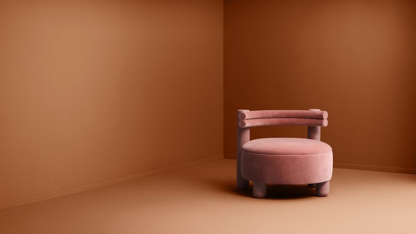 Mt Curve Big chair by BNF Studio