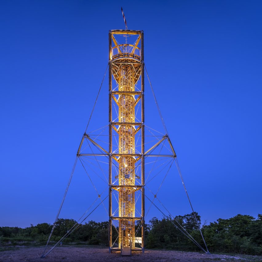 Lookout Tower Závist by Huť Architektury Martin Rajniš