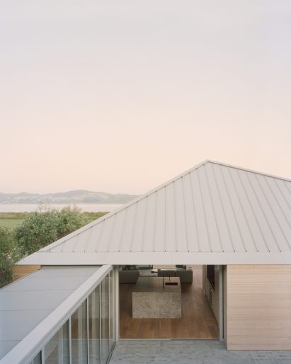 Roof view of RK Residence in Wellington