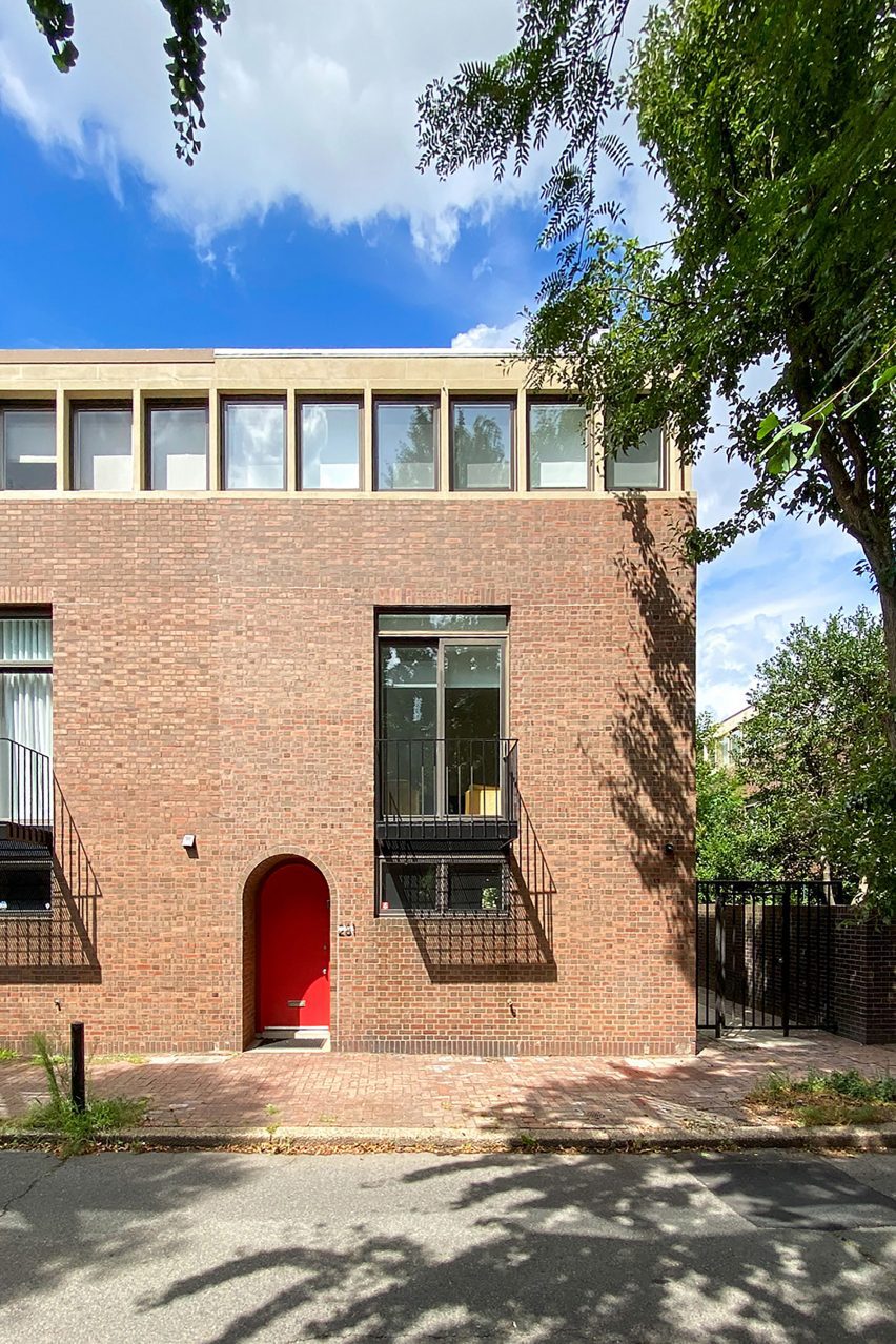 IM Pei townhouse exterior