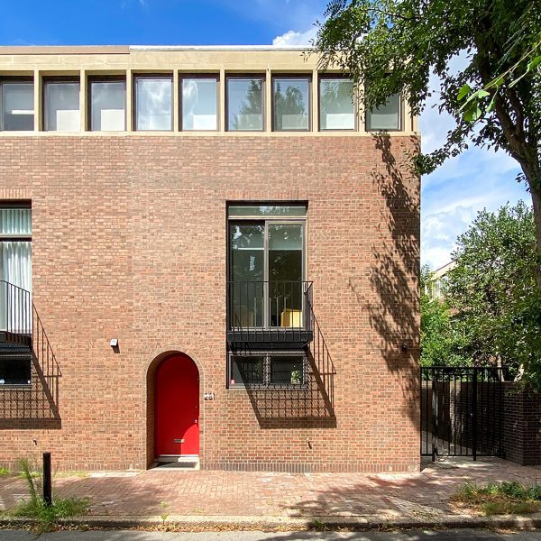 Im Pei townhouse exterior