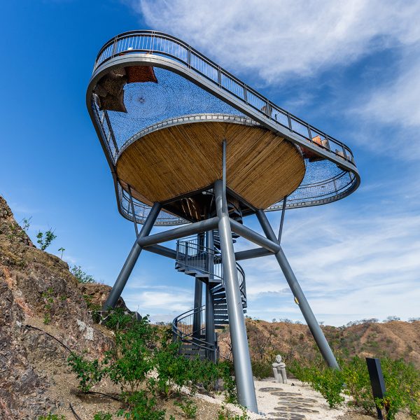 Treehouse-style hotel by Studio Saxe