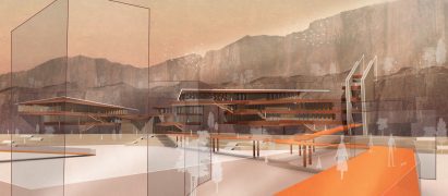 Visualisation of a community and learning centre