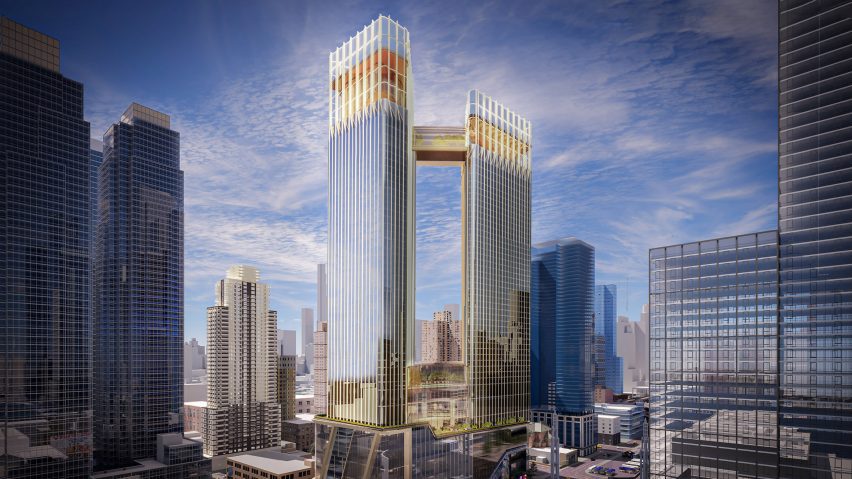 A residential and entertainment complex in New York City
