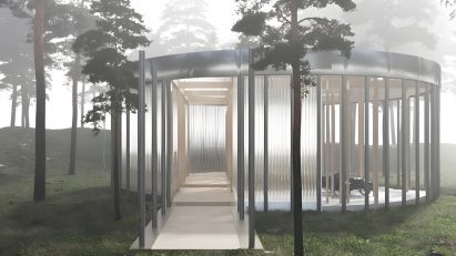 Visualisation of a pavillion