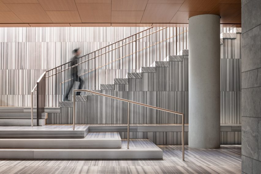 Interior of the US Embassy in Ankara