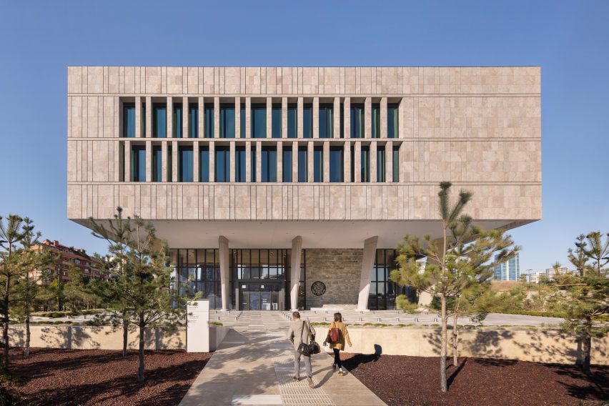 Exterior of the US Embassy in Ankara