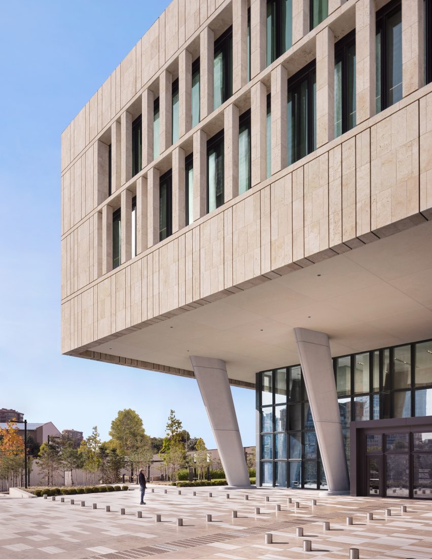 Exterior of the US Embassy in Ankara