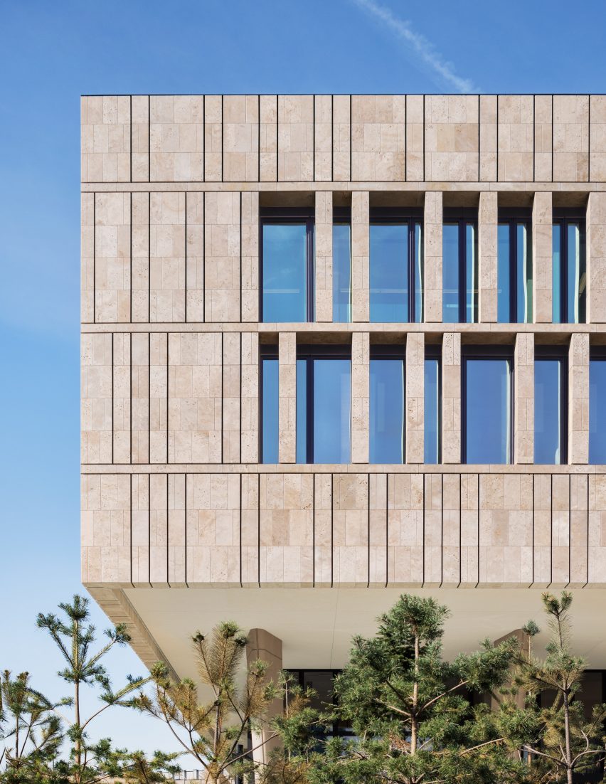 Exterior of the US Embassy in Ankara