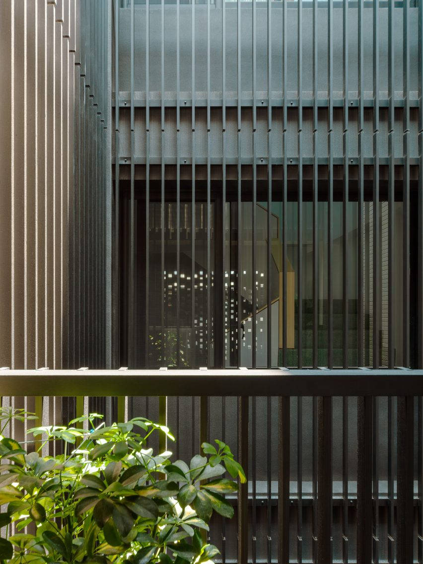 Interior of Veil House in Taiwan by Paperfarm