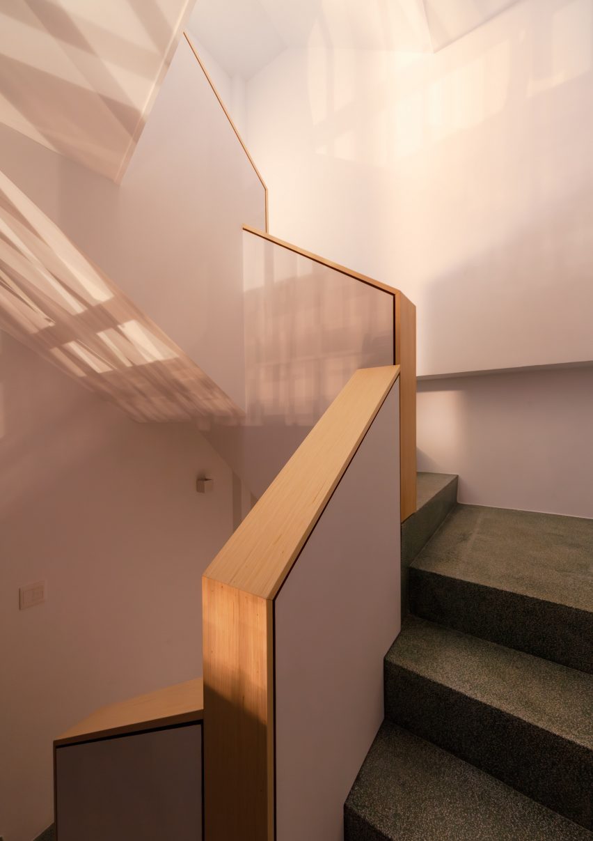 Interior of Veil House in Taiwan by Paperfarm