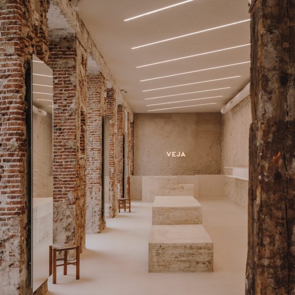 Veja store in Madrid designed by Plantea Estudio