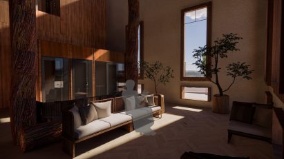 Visualisation of an animal care centre interior