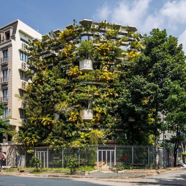 Urban Farming Office by Vo Trong Nghia Architects