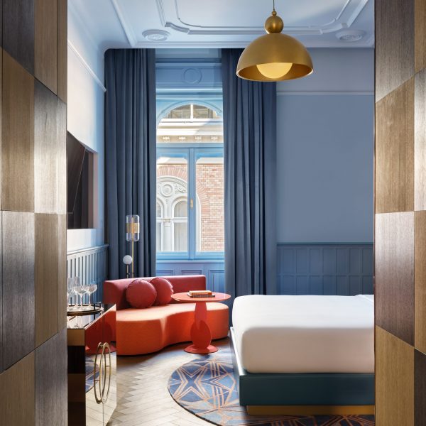 Bowler James Brindley transforms 19th-century palace into W Budapest