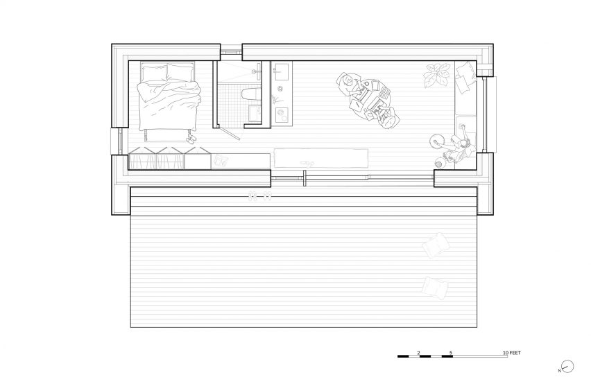 A plan of small house