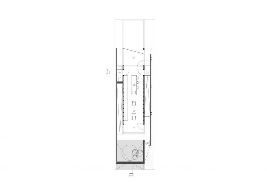 First floor plan of Jae Haala