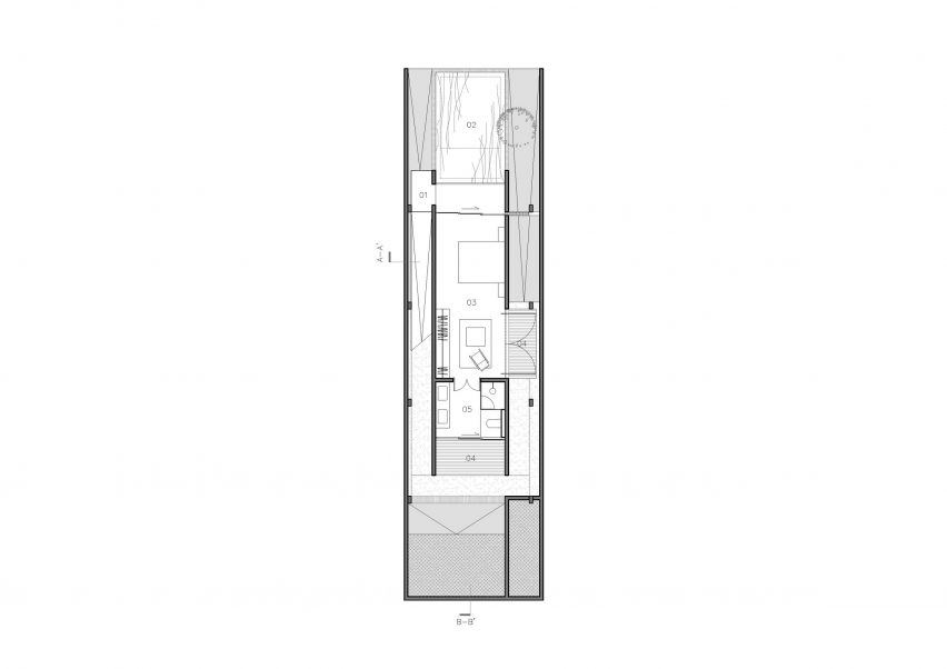 Second floor plan of Jae Haala