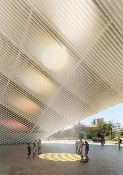 Arco del Tiempo in Houston by Riccardo Mariano