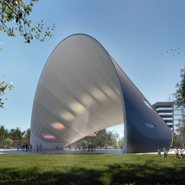 Arco del Tiempo in Houston by Riccardo Mariano